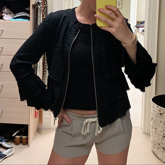 International Concepts Navy Zip-up Jacket. Size M - Picture 4 of 5